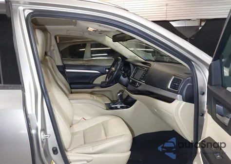 2015 Toyota Highlander Xle V6 from USA, damaged, VIN 5TDJKRFH2FS106276